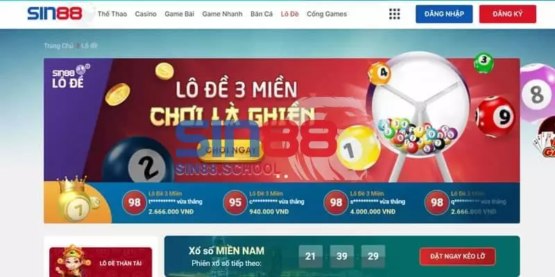 Tham gia chơi game cá cược tại Sin88