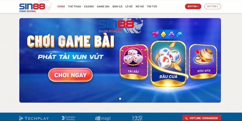 Tham gia vào nhà cái Sin88